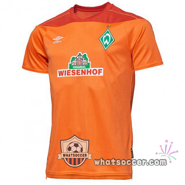 SV Werder Bremen Goalkeeper Soccer Jerseys Orange 2020-2021
