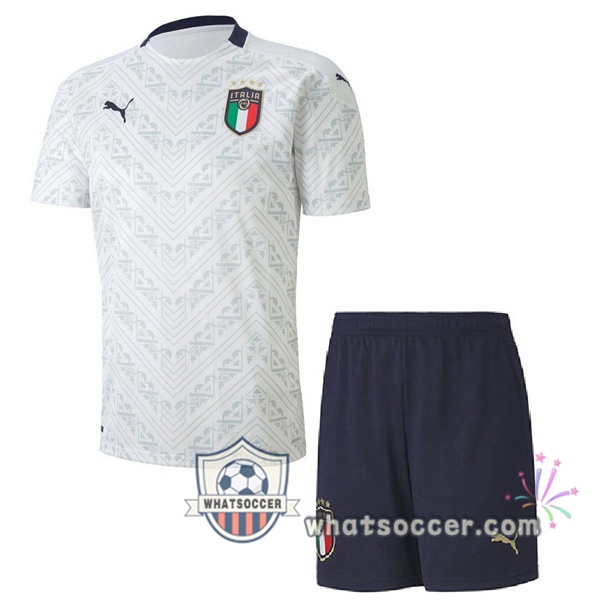 Italy Kids Away Soccer Jerseys 2020-2021