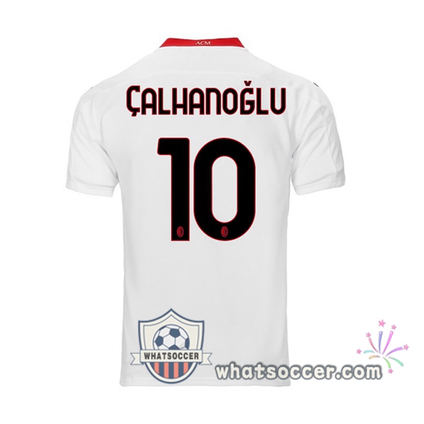 AC Milan (ÇALHANOĞLU 10) Away Soccer Jerseys 2020-2021