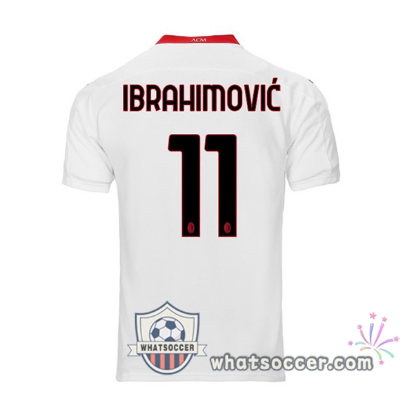 AC Milan (IBRAHIMOVIĆ 11) Away Soccer Jerseys 2020-2021