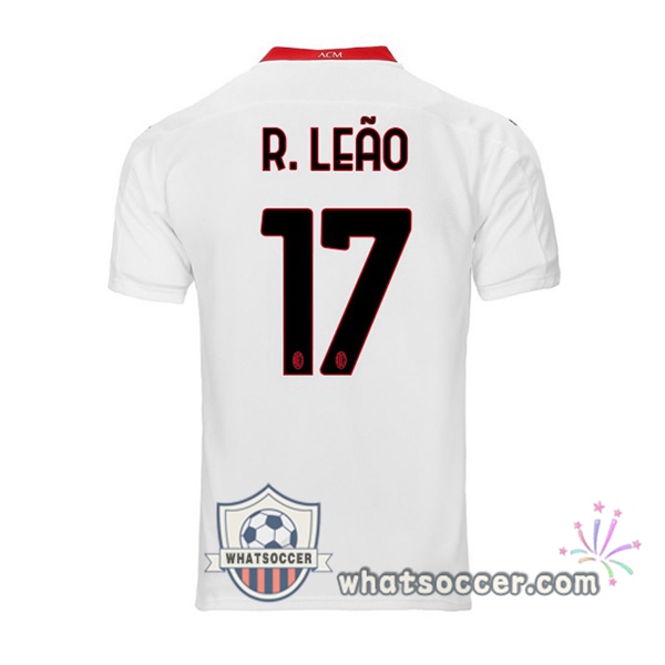 AC Milan (R. LEÃO 17) Away Soccer Jerseys 2020-2021