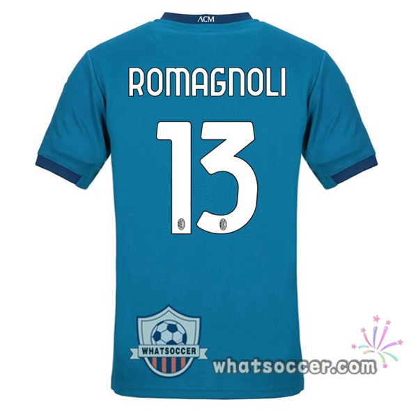 AC Milan (ROMAGNOLI 13) Third Soccer Jerseys 2020-2021