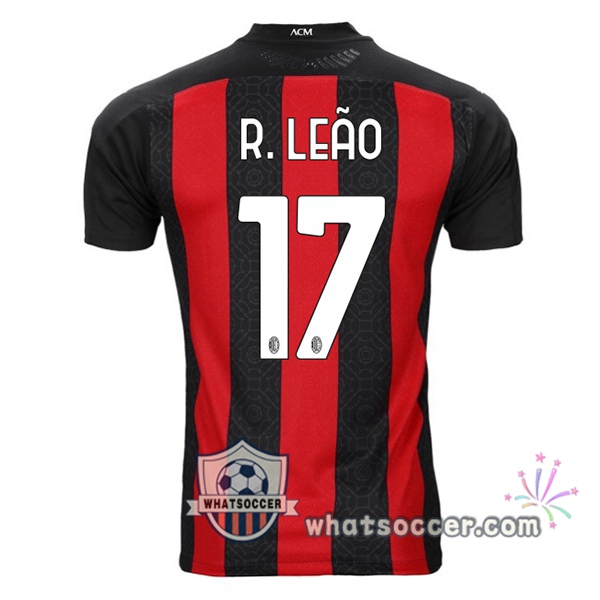 AC Milan (R. LEÃO 17) Home Soccer Jerseys 2020-2021