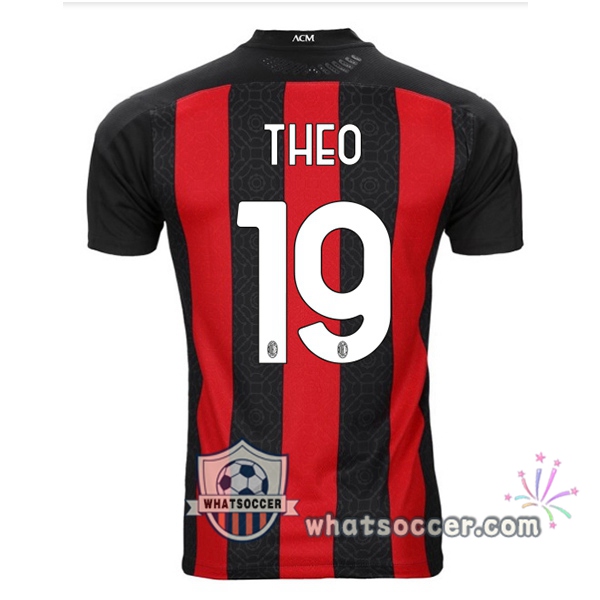 AC Milan (THEO 19) Home Soccer Jerseys 2020-2021