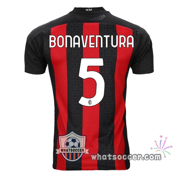 AC Milan (BONAVENTURA 5) Home Soccer Jerseys 2020-2021