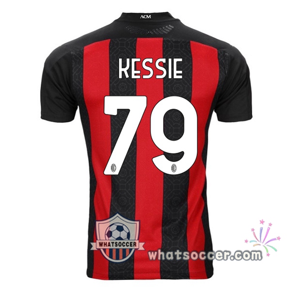 AC Milan (KESSIE 79) Home Soccer Jerseys 2020-2021