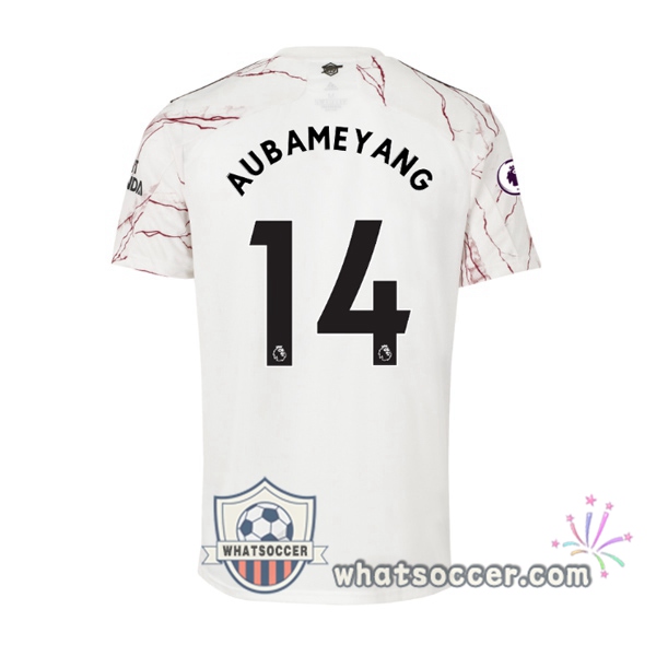 Arsenal (AUBAMEYANG 14) Away Soccer Jerseys 2020-2021
