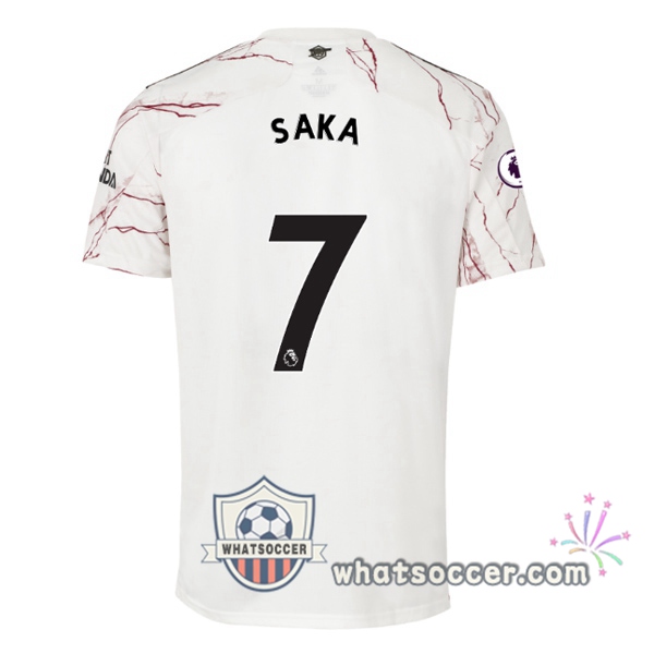 Arsenal (SAKA 7) Away Soccer Jerseys 2020-2021