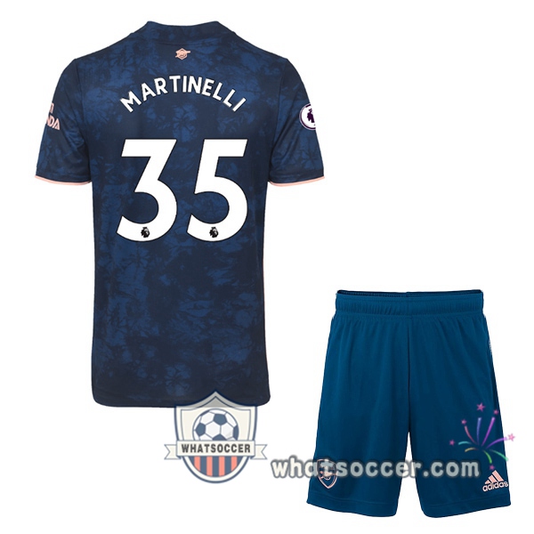 Arsenal (MARTINELLI 35) Kids Third Soccer Jerseys 2020-2021