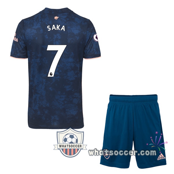 Arsenal (SAKA 7) Kids Third Soccer Jerseys 2020-2021