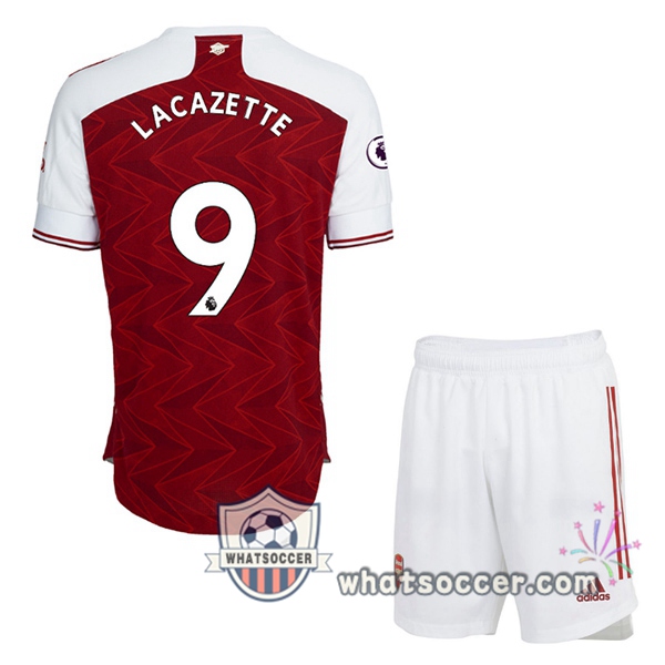Arsenal (LACAZETTE 9) Kids Home Soccer Jerseys 2020-2021