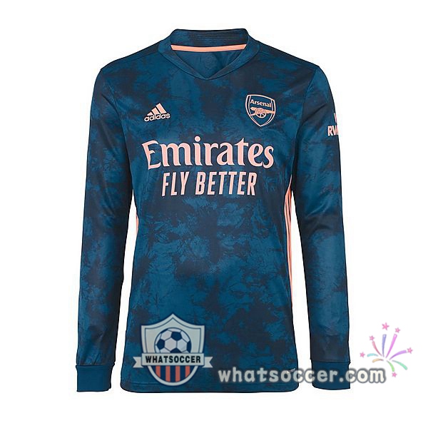 Arsenal Third Soccer Jerseys Long Sleeve 2020-2021