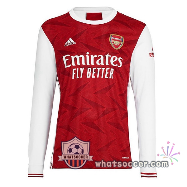 Arsenal Home Soccer Jerseys Long Sleeve 2020-2021