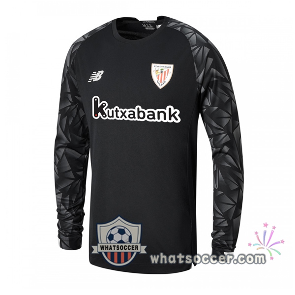 Athletic Bilbao Goalkeeper Soccer Jerseys Long Sleeve Black 2020-2021