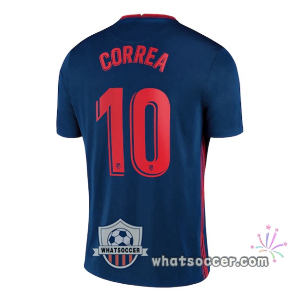 Atletico Madrid (CORREA 10) Away Soccer Jerseys 2020-2021