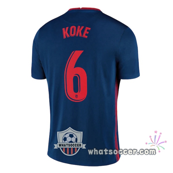 Atletico Madrid (KOKE 6) Away Soccer Jerseys 2020-2021