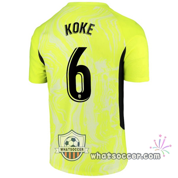 Atletico Madrid (KOKE 6) Third Soccer Jerseys 2020-2021