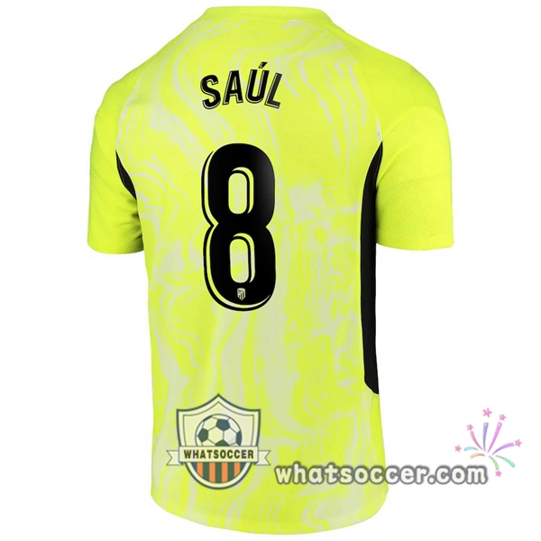 Atletico Madrid (SAUL 8) Third Soccer Jerseys 2020-2021