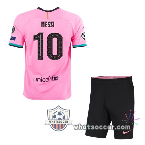 FC Barcelona (MESSI 10) Kids Third Soccer Jerseys 2020-2021