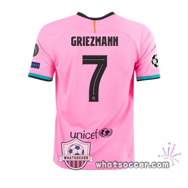 FC Barcelona (GRIEZMANN 7) Third Soccer Jerseys 2020-2021