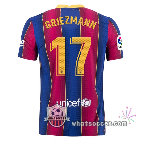 FC Barcelona (GRIEZMANN 17) Home Soccer Jerseys 2020-2021