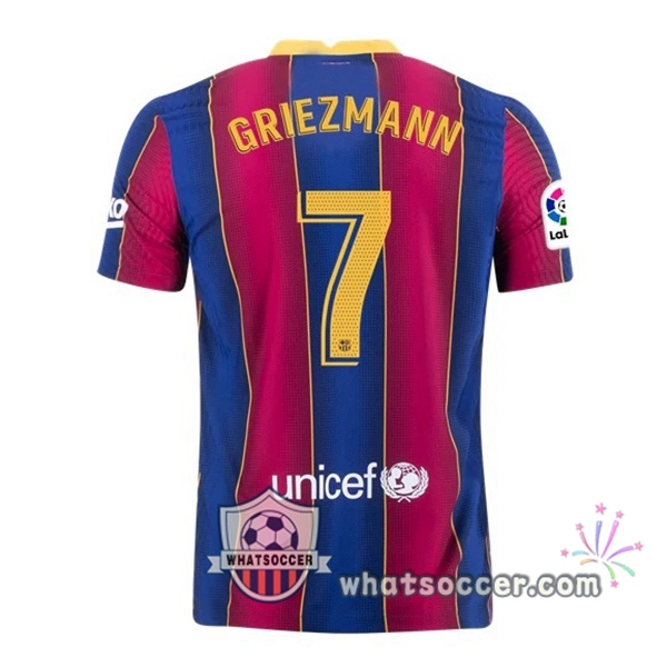 FC Barcelona (GRIEZMANN 7) Home Soccer Jerseys 2020-2021