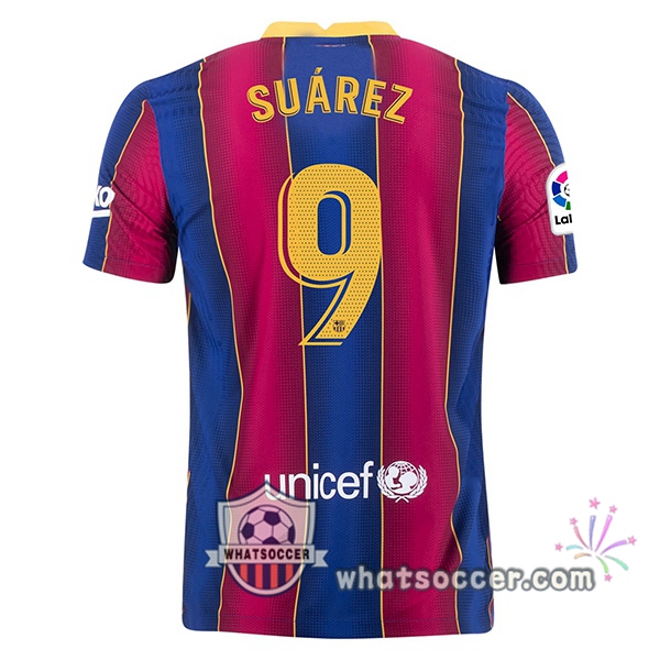 FC Barcelona (SUÁREZ 9) Home Soccer Jerseys 2020-2021