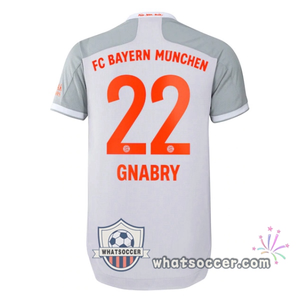 Bayern Munich (GNABRY 22) Away Soccer Jerseys 2020-2021