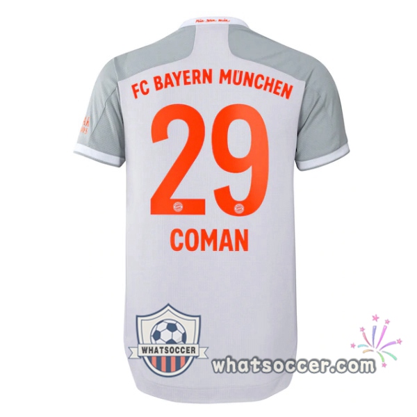 Bayern Munich (COMAN 29) Away Soccer Jerseys 2020-2021