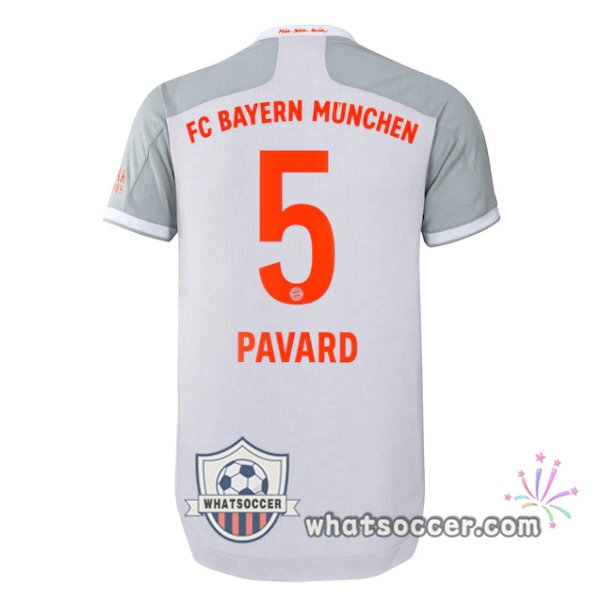 Bayern Munich (PAVARD 5) Away Soccer Jerseys 2020-2021