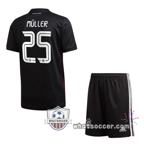 Bayern Munich (MULLER 25) Kids Third Soccer Jerseys 2020-2021