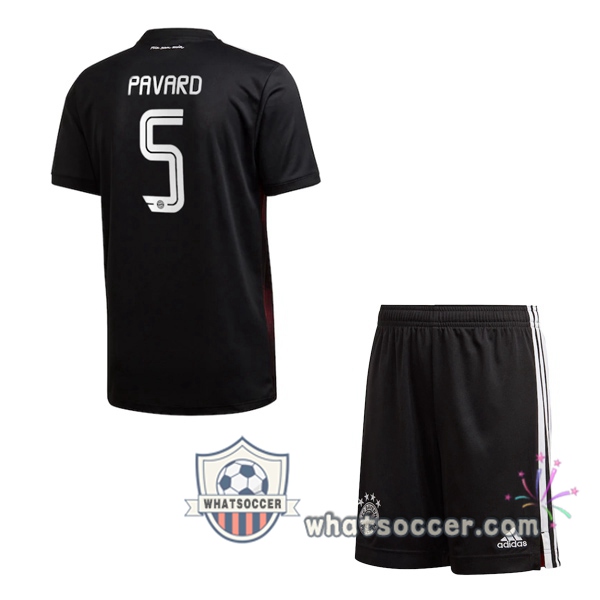 Bayern Munich (PAVARD 5) Kids Third Soccer Jerseys 2020-2021