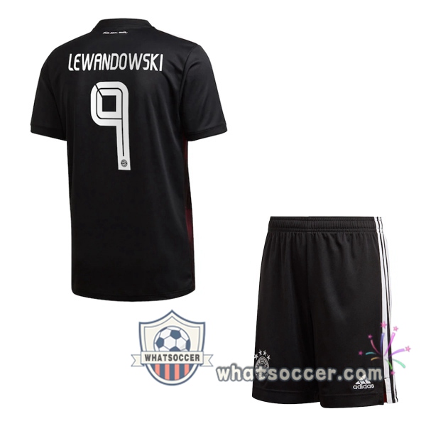 Bayern Munich (LEWANDOWSKI 9) Kids Third Soccer Jerseys 2020-2021