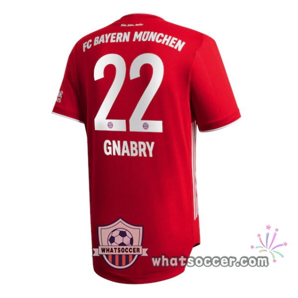 Bayern Munich (GNABRY 22) Home Soccer Jerseys 2020-2021