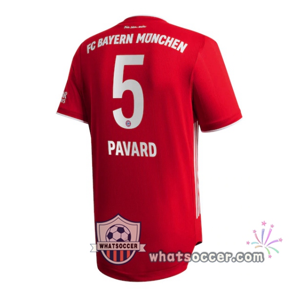 Bayern Munich (PAVARD 5) Home Soccer Jerseys 2020-2021