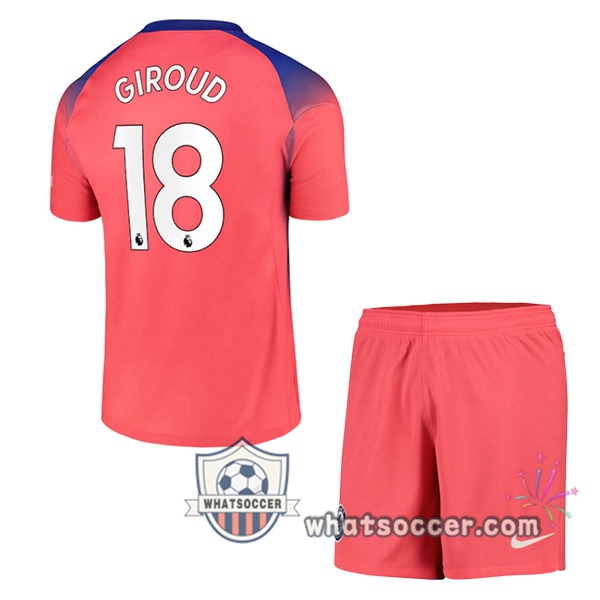 FC Chelsea (GIROUD 18) Kids Third Soccer Jerseys 2020-2021