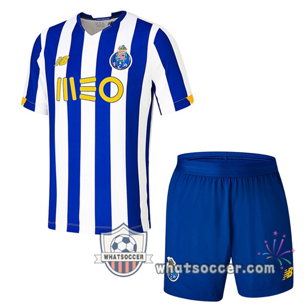 FC Porto Kids Home Soccer Jerseys 2020-2021