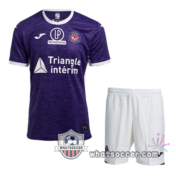 Toulouse FC Kids Home Soccer Jerseys 2020-2021