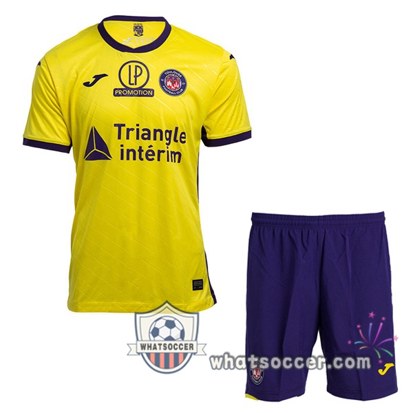 Toulouse FC Kids Away Soccer Jerseys 2020-2021