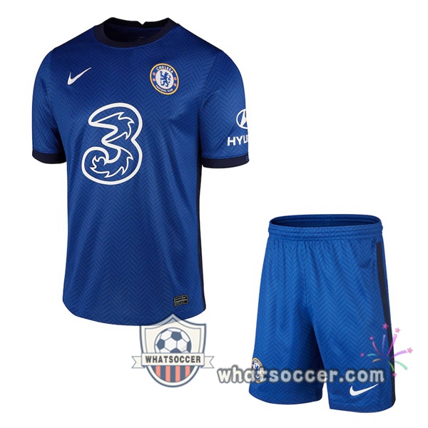 FC Chelsea Kids Home Soccer Jerseys 2020-2021