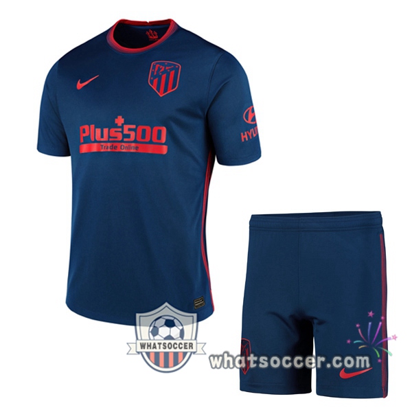 Atletico Madrid Kids Away Soccer Jerseys 2020-2021