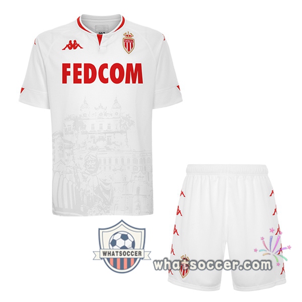 AS Monaco Kids Third Soccer Jerseys 2020-2021