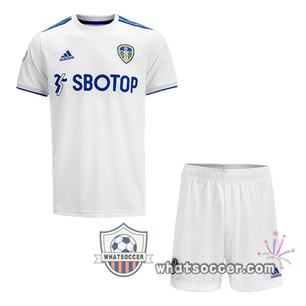 Leeds United Kids Home Soccer Jerseys 2020-2021
