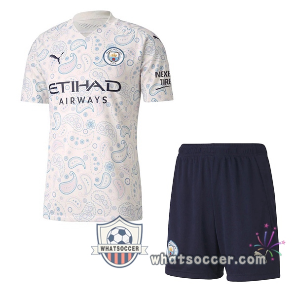 Manchester City Kids Third Soccer Jerseys 2020-2021