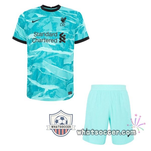 FC Liverpool Kids Away Soccer Jerseys 2020-2021