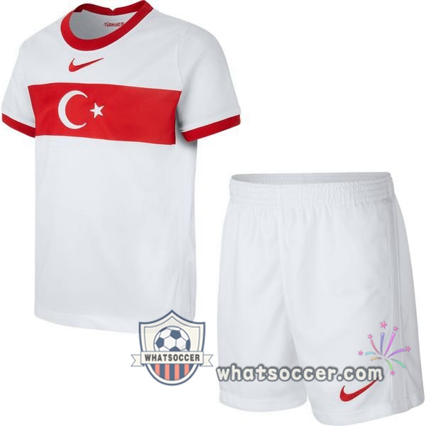 Turkey Kids Home Soccer Jerseys 2020-2021