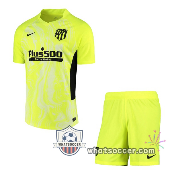 Atletico Madrid Kids Third Soccer Jerseys 2020-2021