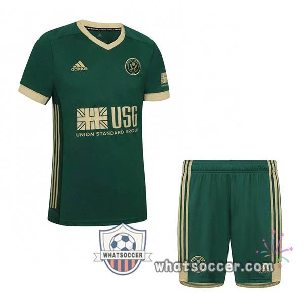 Sheffield United Kids Third Soccer Jerseys 2020-2021