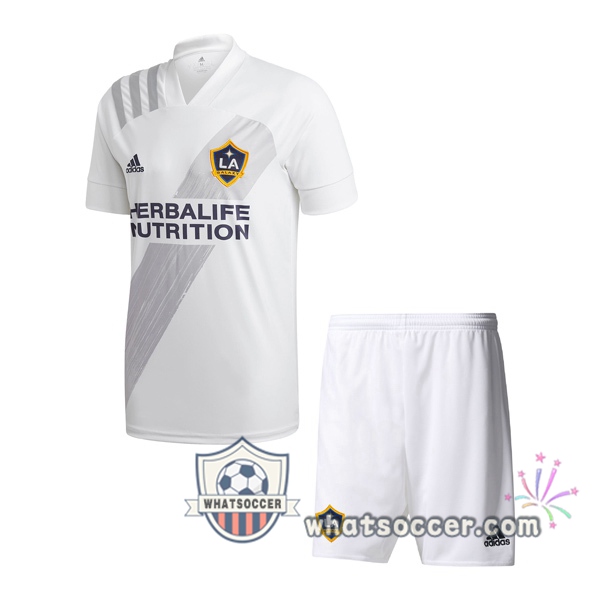 LA Galaxy Kids Home Soccer Jerseys 2020-2021