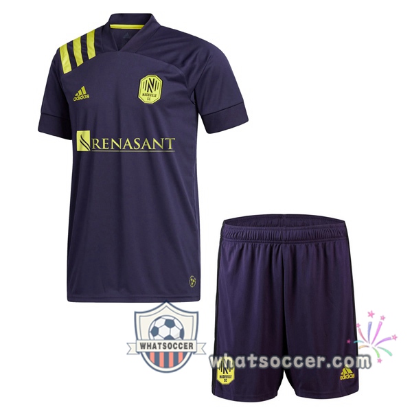 Nashville SC Kids Away Soccer Jerseys 2020-2021